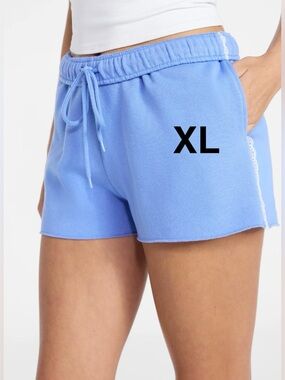 No Boundaries Foldover Shorts with Lace Trim, 2" Inseam, Women's XL